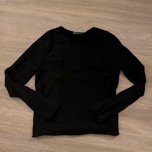 Brandy Melville Black Long sleeve top
